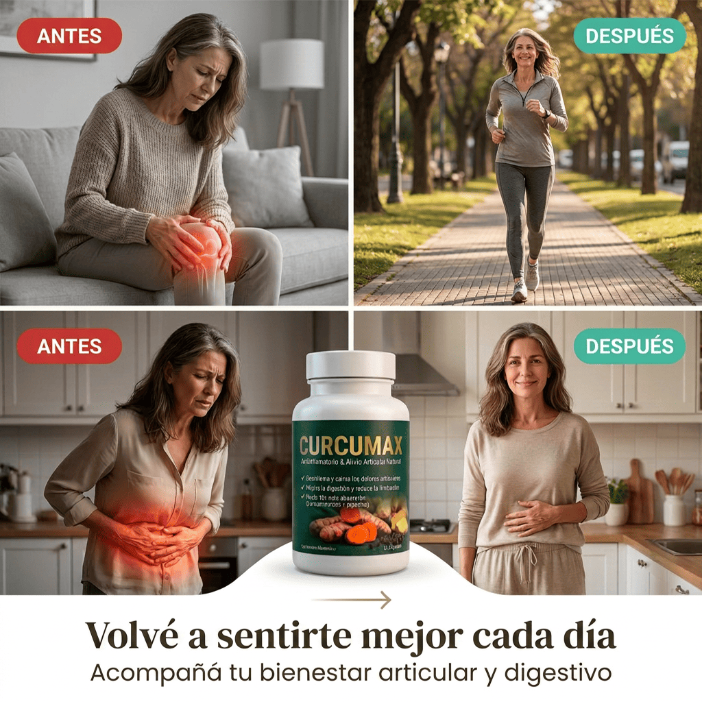 CURCUMAX® Antiinflamatorio & Alivio Articular Natural