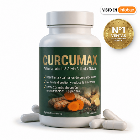CURCUMAX® Antiinflamatorio & Alivio Articular Natural