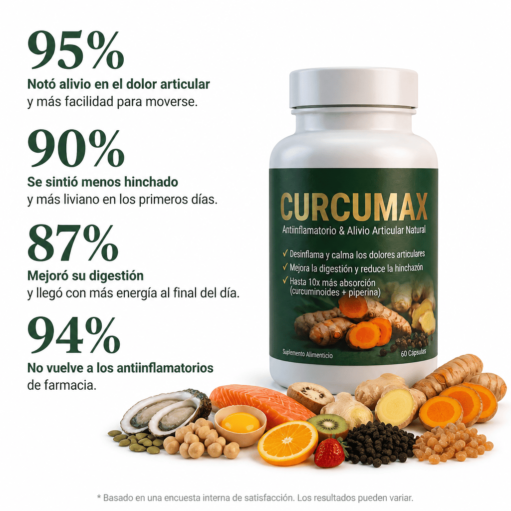 CURCUMAX® Antiinflamatorio & Alivio Articular Natural